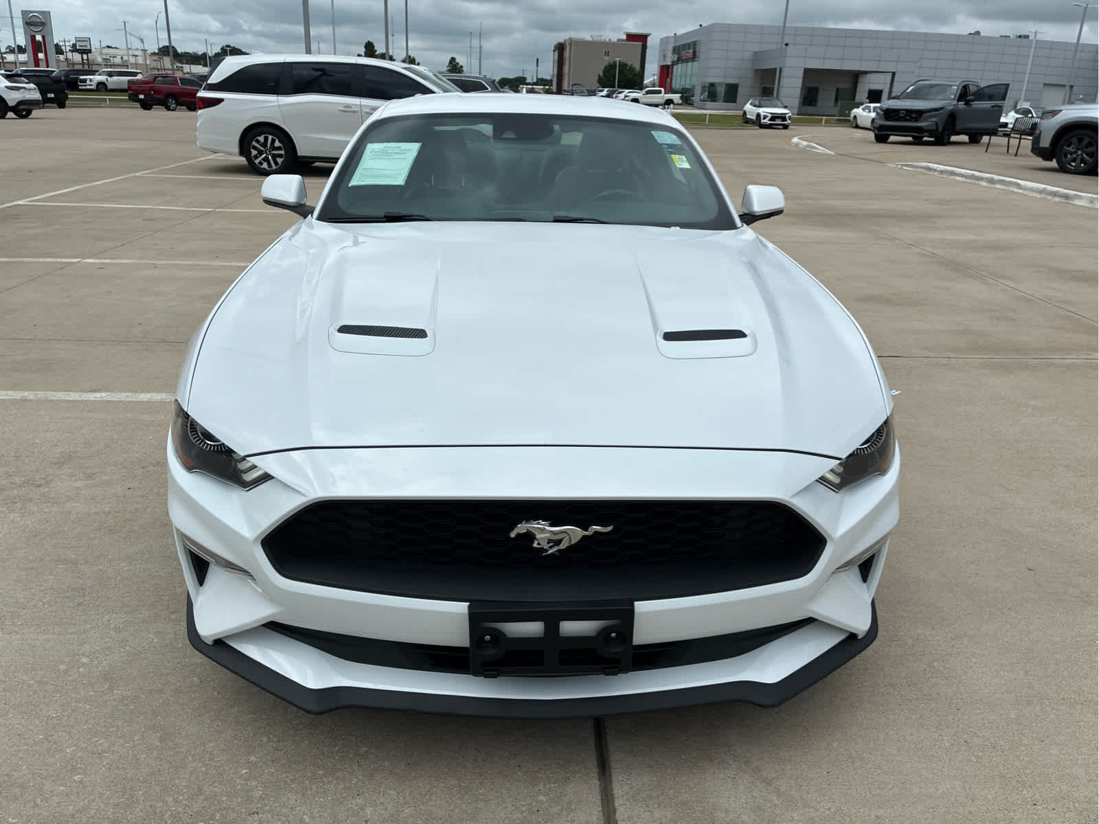 2022 Ford Mustang — rear three-quarter view