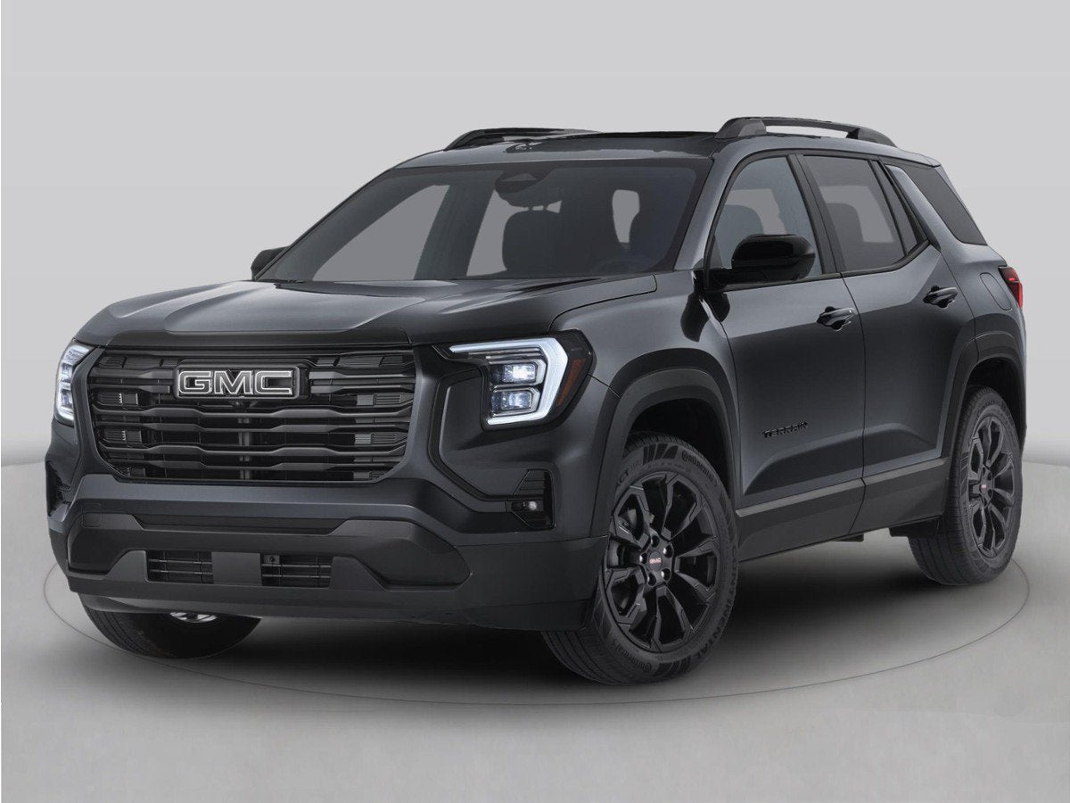 2027 GMC Terrain FWD Elevation in Sterling Metallic — front three-quarter view